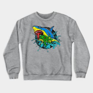 Shark Ukraine Crewneck Sweatshirt